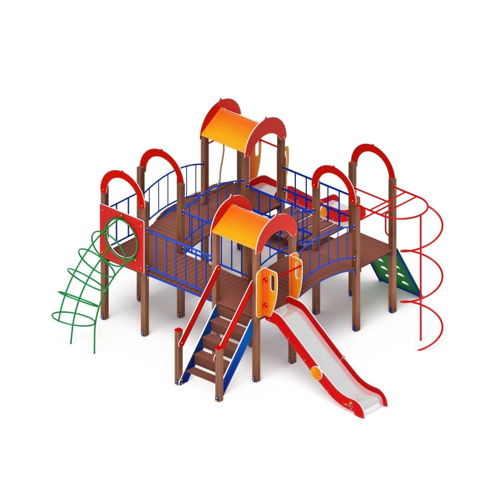 Детский игровой комплекс «Дворик детства» ДИК 405 H=1200