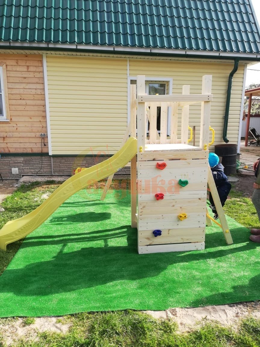 Детская площадка Савушка Мастер 6 с качелями