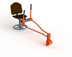 Игровой элемент Экскаватор для детской площадки Д-19.5
