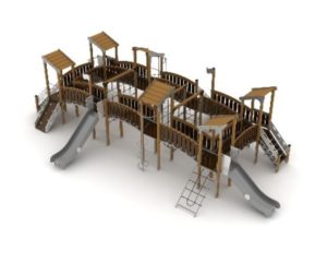 Игровой комплекс 8-ми башенный ИК-08.10