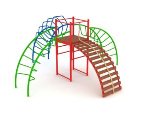 Лаз «Паук» для тематических игр и физического развития детей С-021.6
