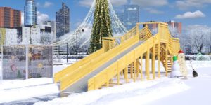 Зимняя горка Савушка Зима Вуд (Wood) 7/5