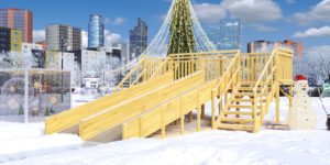 Зимняя горка Савушка Зима Вуд (Wood) с 4/1